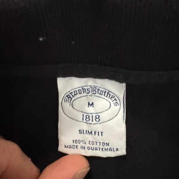 Brooks Brothers Black Polo Shirt - Picture 4 of 9
